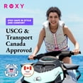 thumbnail image 5 of ROXY Women's Life Vest, USCG and Transport Canada Approved PFD, Evoprene CGA Life Jacket, Personal Flotation Device for Jet Skiing Wakeboarding Rafting Sailing Surfing Boating Water Sports - L, 5 of 7