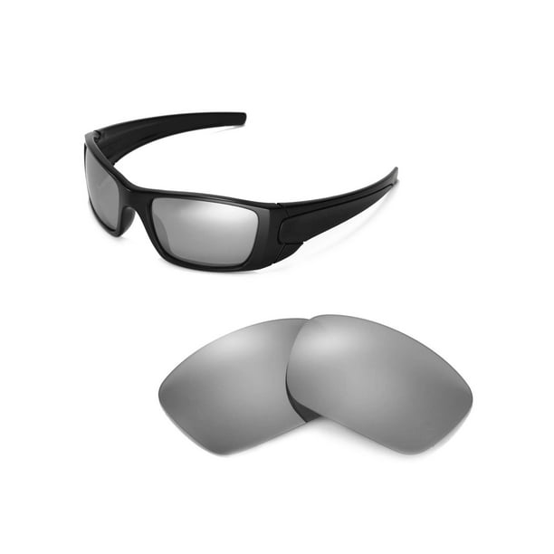 Opdatering Skærm grænse Walleva Titanium Polarized Replacement Lenses for Oakley Fuel Cell  Sunglasses - Walmart.com