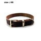 thumbnail image 2 of Collar de cuero para perro Mighty Paw, cuero desgastado súper suave, calidad prémium, aspecto moderno y elegante., 2 of 5