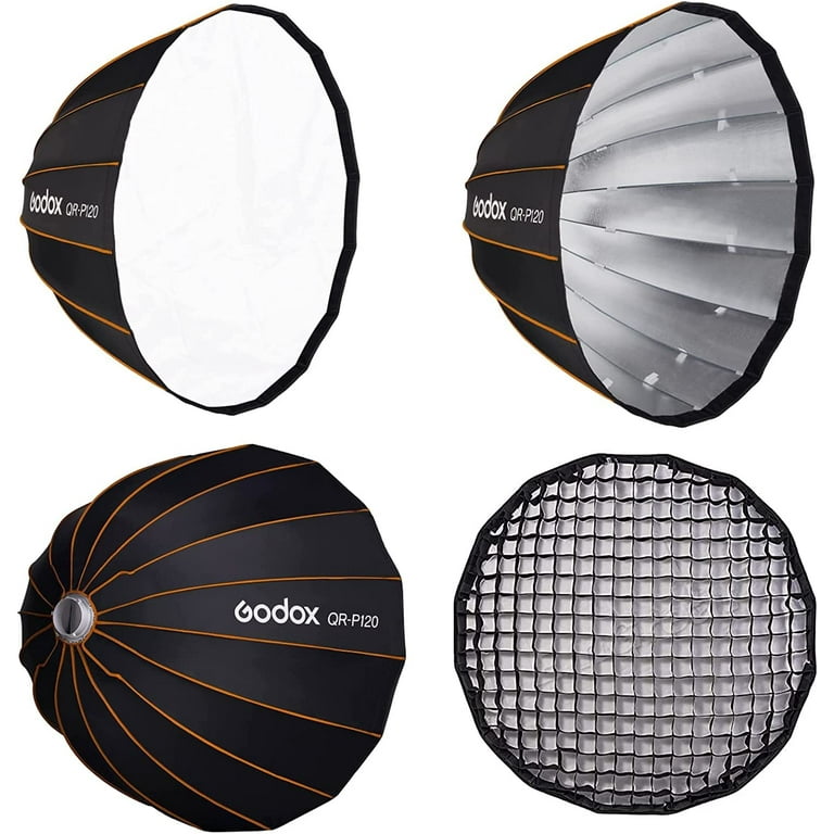 Softbox Godox Parabolic Deep P90L para Bowens –