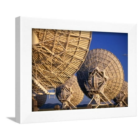NRAQ, the Largest Radio Telescope in the World, New Mexico Framed Print Wall Art By John Elk III