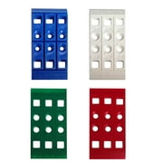 Handi-Shim HS10025A Plastic Construction Shims/Spacers, 100 Assorted Pack, 1/32, 1/16, 1/8, 1/4