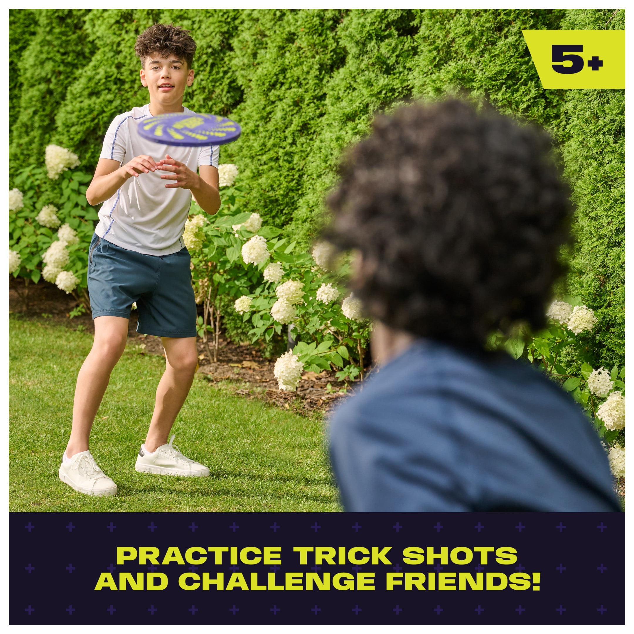 Aerobie Bounce Disc, Outdoor Throwing Flying Disc, for Ages 5 and up