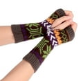 thumbnail image 2 of Fingerless Gloves for Women Winter Fashion Women Wool Knit Fingerless Snowflake Pattern Keep Warm Winter Gloves Warm Winter Gloves for Women Warm Gloves for Women Gloves Winter Women Warm, 2 of 7