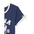 thumbnail image 3 of Lilo & Stitch Girls Short Sleeve Bow Detail Graphic T-Shirt, Sizes 4-16, 3 of 10
