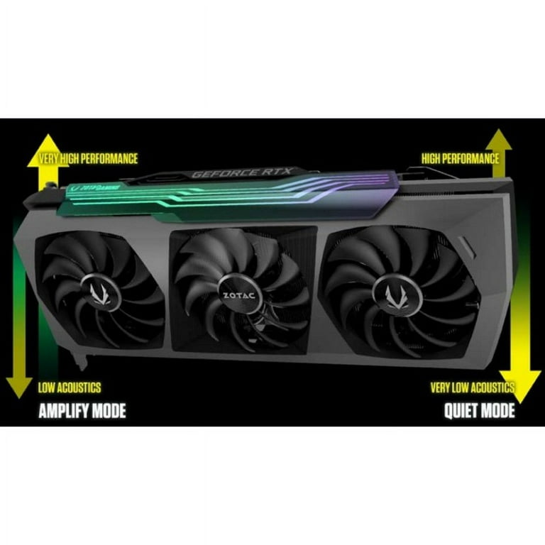 Zotac NVIDIA GeForce RTX 3080 Ti Graphic Card, 12 GB GDDR6X