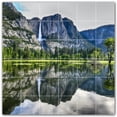 thumbnail image 1 of Picture-Tiles.com: Lakes Ceramic Tile Wall Mural WAL500800-66M. 36"W x 36"H using (36) 6" x 6" Ceramic Tiles-Satin Finish, 1 of 3