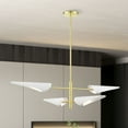 thumbnail image 2 of Livex Lighting - Capistrano - 4 Light Pendant in Mid Century Modern Style - 38, 2 of 12