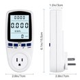 thumbnail image 3 of HURRISE Electricity Usage Monitor Power Meter Plug,Power Energy Usage Meter Watt Volt Amps KWH Consumption Analyzer, 3 of 8