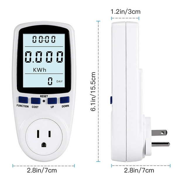 Compteur De Puissance Ca Numérique, Wattmètre, Prise, Voltmètre,  Ampèremètre, Consommation Électrique, Kwh, Prise Ue Du 292,66 €