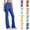 Style1-Blue yoga pants women, variant on Mceream Flare Yoga Pants for Women Tummy Control High Waisted Flare Leggings Bell Bottom Yoga Dress Pants Seamless Bootcut Pants Blue M