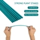 thumbnail image 5 of Worallymy - Palos para plantas de madera para jardín estacas de soporte para plantas pinchos para flores al aire libre con lazos torcidos 60 uds. Worallymy JD720446066, 5 of 7