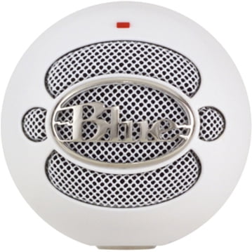 Blue Microphones Snowball Wired Microphone, White