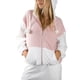 thumbnail image 1 of Jess por Meiko Sudaderas de Mujer de Manga Larga Oversized con Pompones y Cremallera XS Rosa, 1 of 6
