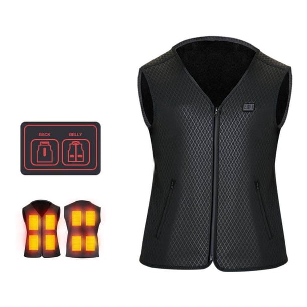 Eléctrico, Calentador De Cuerpo Usb, Ropa, Chaleco Calefactable Lavable Para Acampar Al Aire Libre, Senderismo, Pesca Yuarrent HA046940-02