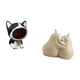 thumbnail image 5 of Estatua de escritorio,Estatua de gato con forma de cuenco para llaves,entrada,dibujos animados,decoración del hogar,sujetalibros decorativos,Sujetalibros decorativos para oficina,hogar,libros, 5 of 8