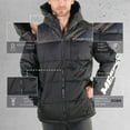 thumbnail image 6 of Members Only Men's Heavy Puffer Jacket, Black, Medium, Long Sleeves, 6 of 6