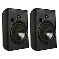 Proficient Audio AW650 150-Watt 6.5-In. Indoor/Outdoor Speaker Set (Black), AW650BLK
