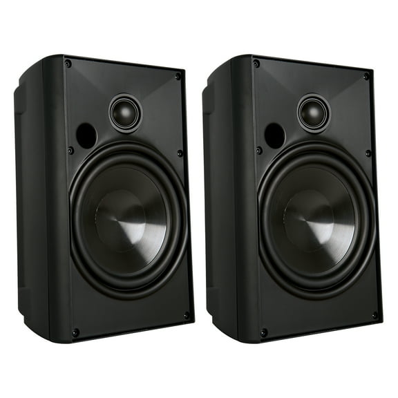 Proficient Audio AW650 150-Watt 6.5-In. Indoor/Outdoor Speaker Set (Black), AW650BLK