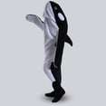 thumbnail image 2 of larppty Whale Blanket Hoodie & Onesie - Soft Plush Whale Costume Pajamas for Sleeping, 2 of 7