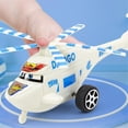 thumbnail image 5 of Juego de 4 unidades de juguetes de helicóptero, muñecos de avión para niños Afortunado Sencillez, 5 of 5