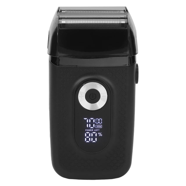 Tondeuse à Barbe Numérique, Tondeuse à Barbe Électrique à DEL, Tondeuse à Barbe Électronique à DEL, Tondeuse pour Tailler la Barbe, Performance Inégalée