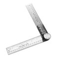 thumbnail image 2 of Jinsinto Digital Angle Finder 0-360° Digital Inclinometer Stainless Steel Angle Protractor Ruler with LCD Display for Woodworking Construction Repair，1pcs, 2 of 5