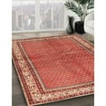 thumbnail image 2 of Ahgly Company Indoor Rectangle Traditional Tangerine Pink Persian Area Rugs, 8' x 10', 2 of 6