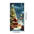 thumbnail image 3 of Bpyeka Door Cover35 X 72 Inch Christmas Door Cover Christmas Door Curtain Christmas Day Door and Wall Decoration Festival Party DecorationFall Decor, 3 of 6