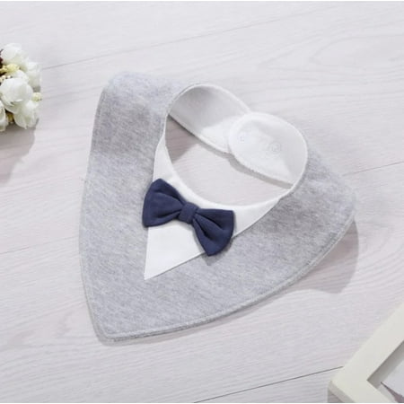 Infant Apron Baby Kids Bibs Burp Boy Girls Newborn Feeding Waterproof Toddlers Soft Bow Burp Tie Stuff Cloth scarf children C