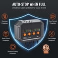 thumbnail image 5 of Smart Battery Charger 8A LiFePO4 Lead-Acid Charger, 6V/12V AGM Gel SLA Car Motorcycle Boat Charger, Automatic Maintainer Desulfator, 5 of 7
