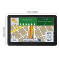 thumbnail image 5 of LNGOOR GPS Navigator, 7-inch HD Touch Screen, Lifetime Map Update, Automotive GPS Navigation System, 8 GB Portable SAT NAV Vehicle Navigator, with Driver Alarm, Real Voice, Turn-through, 5 of 6