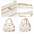 thumbnail image 3 of Bolsas de cosméticos cuadradas para mujeres de Unique Bargains para vacaciones, camping, viajes y actividades al aire libre en color rosa, 3 of 4
