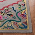 thumbnail image 3 of SAFAVIEH Bellagio Rio Floral Wool Area Rug, Dark Gray/Multi, 4' x 6', 3 of 11