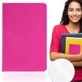 thumbnail image 2 of A6 Notebook with Lined Pages and Sturdy Cover, Portable Journal for Work Travel and Daily Note Taking (1Pcs, 4.5X3.5In) Hot Pink, 2 of 4