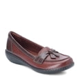 thumbnail image 4 of CLARKS Mocassin à Enfiler Ashland Bubble pour Femme, Cuir Brun, 7.5 2W US, 4 of 4