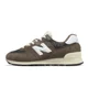 thumbnail image 2 of New Balance 574 NB Suede Brown White Men Unisex Casual Lifestyle Shoes U574RBI-D, 2 of 6