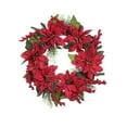 thumbnail image 3 of Christmas Wreath under $5! Cagogo Christmas Wreath with Red Berries, Artificial Pine Christmas Wreath for Front Door, Holiday Door Hanger Decor, Festive Christmas Porch Decor, Traditional Red and, 3 of 4