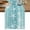 Teal Green, variant on Teal Coastal Table Runner, Summer Ocean Waves Ombre Sea Starfish Washable Cotton Linen Table Runners 48 Inches Long, Dresser Scarf Runner for Nightstand/Coffee/End Tables 13''x48''
