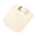 thumbnail image 1 of U-shaped Baby Bibs Solid High-absorbent Saliva Towel Newborn Burp Cloths 4-layer Neck Scarf for Boy Girls Feeding Bib Gray, 1 of 4