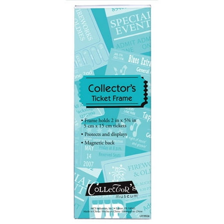 Acrylic Magnet Frame - MCS Acrylic Magnet Ticket Frame