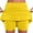 Yellow, variant on Fsqjgq Skater Skirt Y2k Skirts for Women Maxi Skirt Mid Length Skirts for Women Tennis Skirts High Waisted Mini Skirt with Pockets Inner Shorts for Athletic Skorts Sports Running Pleated Skirt S