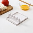 thumbnail image 3 of ‘s Kitchen Soup Spoon Scoop Kitchen Storage Rack Shelf Holder PP Pot Cover Stand Organizer White, 3 of 8