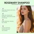 thumbnail image 3 of Rosemary Hair Thickening Shampoo for Scalp Health, Hydrating Volumizing Wash for Dry Roots, Nourishing Gentle Cleaner for Fine Strands, 200ml Bottle for Daily Use, 3 of 7