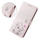 thumbnail image 5 of For iPhone 15 Case Pattern Printing Wallet Phone Cover with Strap - Cute Cat, 5 of 5