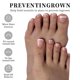 thumbnail image 3 of SWRITATSK Uñas postizas francesas para pies de 120 piezas, puntas cuadradas, 3 of 7