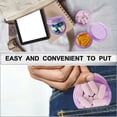 thumbnail image 3 of Small Pill Box (3 Pack), Daily Mini Pill Organizer Portable for Purse Pocket,Travel Pill Case Medicine Storage Container Earplug Case (Red）, 3 of 14