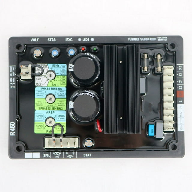 Automatic Voltage Regulator AVR R450 For Leroy Somer Generator For LSA 46.2 47.2 49.1 LSA 50.2 Alternators Generator Parts