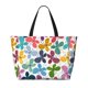 thumbnail image 2 of Disketp Colorful Butterflies Bolsa de Playa de Gran Capacidad, Bolso Impermeable y a Prueba de Arena para Mujer, Ideal para Playa, Piscina y Natación, 2 of 7