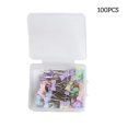 thumbnail image 3 of DRESSMINAKING PINS BORDADO POSICIONADO DIY CRAFT FIJACIÓN FIJACIÓN SESIÓN QUILTOR DE COSTIDO Herramientas Accesorios Accesorios Color Aleatorio Luz Insecto 100pcs seitruly HA012259-15, 3 of 6